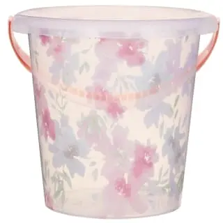 B&M Printed Bucket 12L - Floral - Image 2
