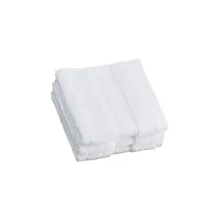 B&M Signature Zero Twist Face Cloth 3pk - White