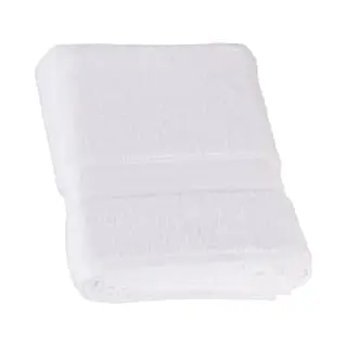 B&M Signature Zero Twist Bath Towel - White