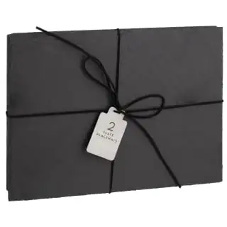 B&M Slate Place Mats 2pk