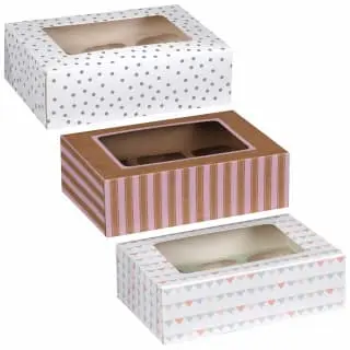 Betty Winters Collection Betty Winters Cupcake Boxes 4pk