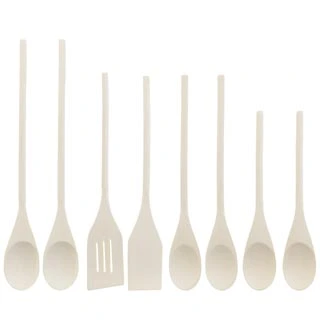 B&M Wooden Utensils 8pk