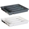 Addis Non-Slip Cutlery Tray - White - Image 3