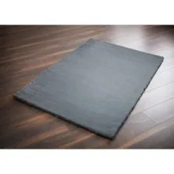 Heritage Collection Luxury Faux Fur Rug 60 X 110cm - Charcoal