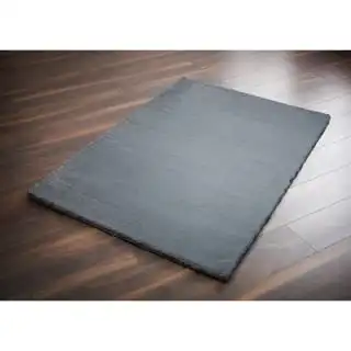 Heritage Collection Luxury Faux Fur Rug 60 X 110cm - Charcoal