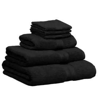 B&M Signature Hand Towel - Black - Image 3