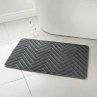 B&M Skandi Memory Foam Bath Mat - Grey