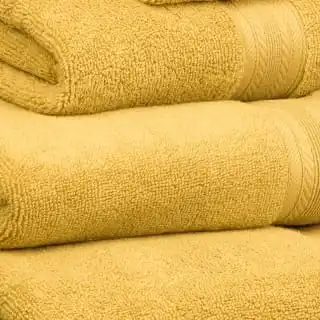 B&M Signature Zero Twist Bath Towel - Ochre - Image 2