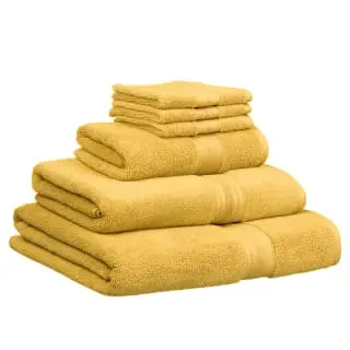 B&M Signature Zero Twist Bath Sheet - Ochre - Image 3