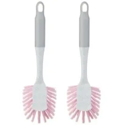 B&M Dish Brushes 2pk - Blush