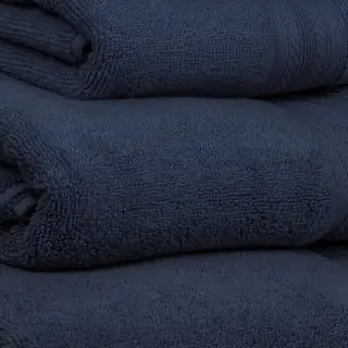 B&M Signature Zero Twist Bath Sheet - Navy - Image 2