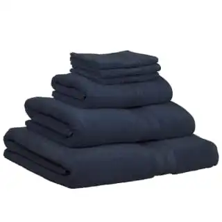 B&M Signature Zero Twist Bath Towel - Navy - Image 3