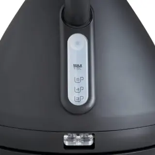 Goodmans Pyramid Kettle 1.5L - Matt Black - Image 2