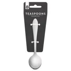 B&M Stainless Steel Teaspoons 8pk