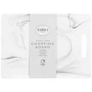 B&M Marble Effect Double Sided Chopping Board