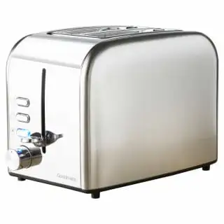 Goodmans 2 Slice Stainless Steel Toaster - Silver - Image 2