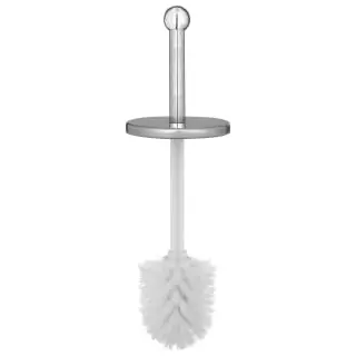 B&M Boutique Toilet Brush & Holder - Chrome - Image 2