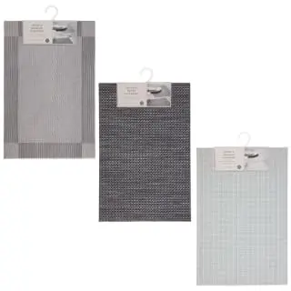 B&M Metallic Woven Placemats - Silver 4pk - Image 6