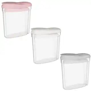 B&M Cereal Storage Container Set 2pk - Grey - Image 6