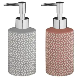 B&M Mosaic Soap Dispenser - Grey - Image 2