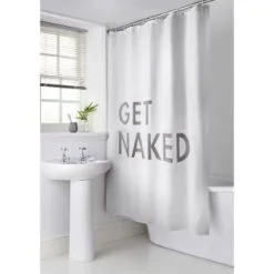 B&M Get Naked Shower Curtain