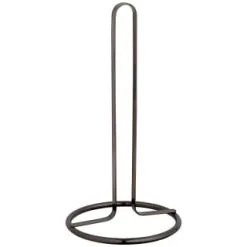 B&M Nickel Kitchen Roll Holder - Black