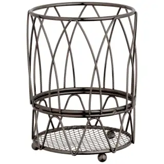 B&M Nickel Utensil Holder - Black