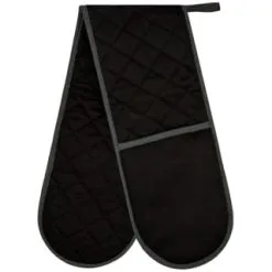 B&M Double Oven Glove - Black