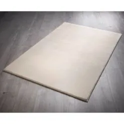 B&M Micro Plush Rug 60 X 110cm - Cream