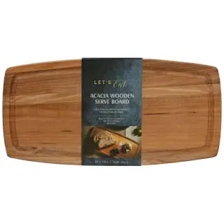 B&M Acacia Wooden Serve Board