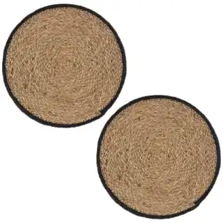 B&M Urban Paradise Woven Placemats 2pk - Natural - Image 3