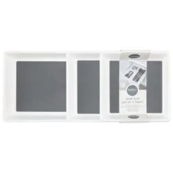 Simply Everyday Non-Slip Cutlery Tray - Grey