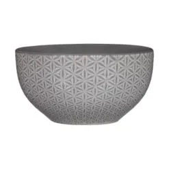 B&M Geo Embossed Cereal Bowl