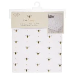 B&M PVC Bee Printed Tablecloth - Medium