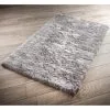 Heritage Collection Silver Shimmer Metallic Rug 100 X 150cm
