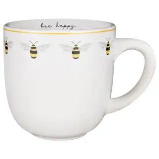 B&M Bee Happy Printed Mugs - 4pk - Image 4