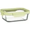 B&M Green Glass Food Container - Large