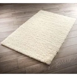B&M Nordic Cream Fur Rug 100 X 150cm