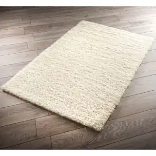 B&M Nordic Cream Fur Rug 100 X 150cm