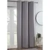 B&M Kent Woven Blackout Panel 54 X 86" - Grey
