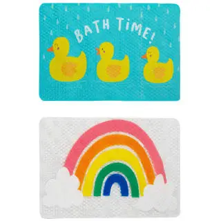 Beldray Anti Bacterial Printed Bath Mat - Bath Time - Image 3