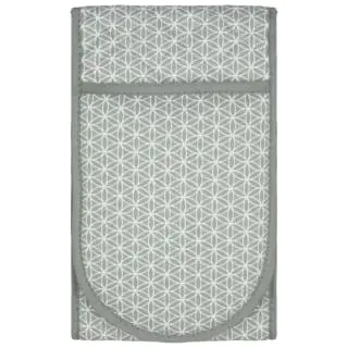 B&M Geo Double Oven Glove - Grey - Image 2
