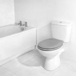 Beldray Toilet Seat - Grey