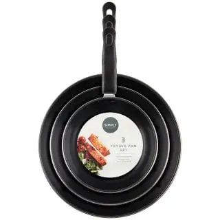 Simply Everyday Frying Pan Set 3pk - Image 3