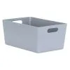 Home Essentials Soho Storage Tub 11 X 25.5 X 17cm - Grey