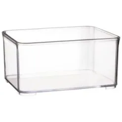 Home Essentials Clear Nestable Storage Tub - Medium