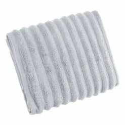 Retreat Knitted Bath Towel - Grey