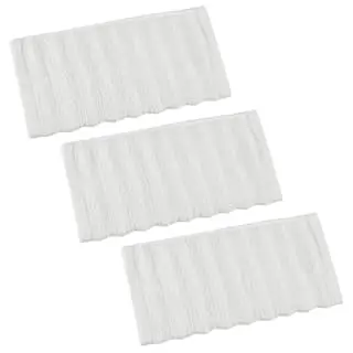 B&M Retreat Face Cloth 3pk - White - Image 2