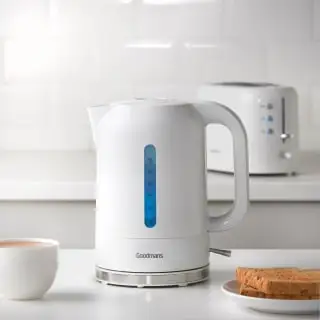 Goodmans Plastic Kettle - White - Image 2