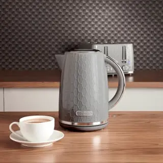 Goodmans Textured Kettle - Grey - Image 2